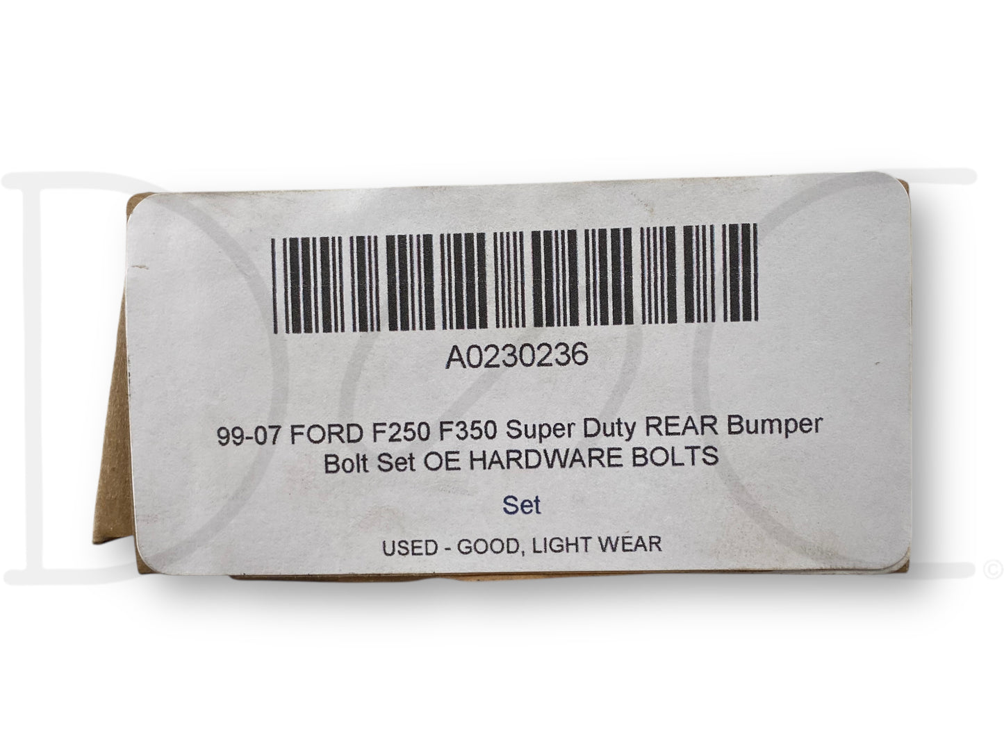 99-07 Ford F250 F350 Super Duty Rear Bumper Bolt Set OE Hardware Bolts