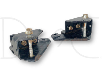 99-04 Ford F250 F350 2WD Radius Arm Bracket Set OE Brackets Frame Mounts