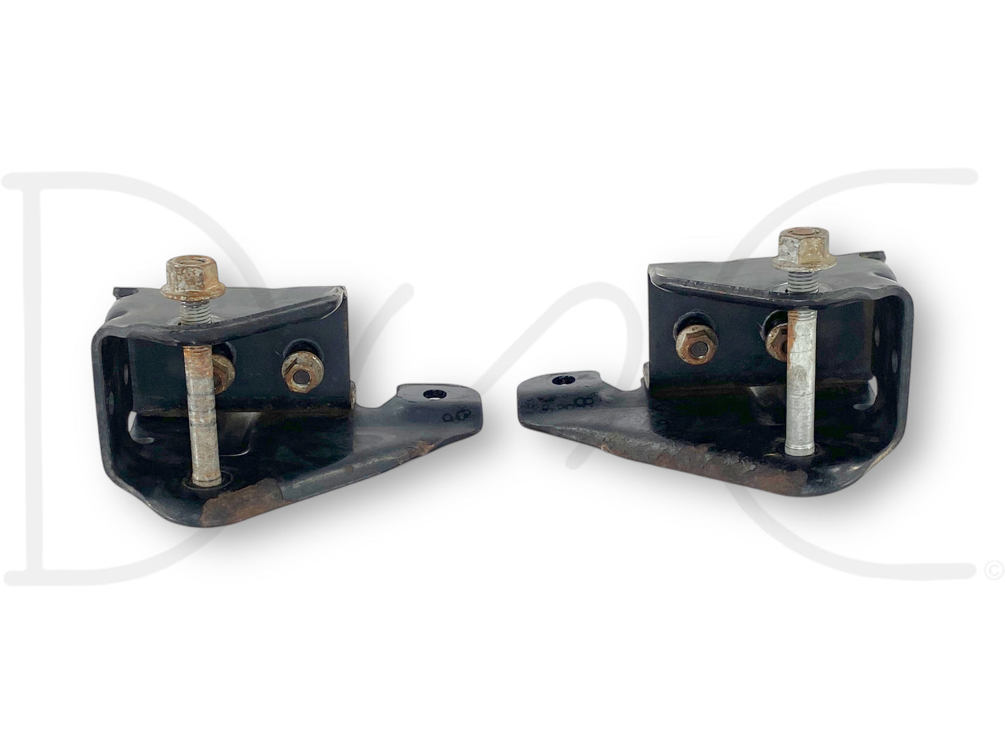 99-04 Ford F250 F350 2WD Radius Arm Bracket Set OE Brackets Frame Mounts