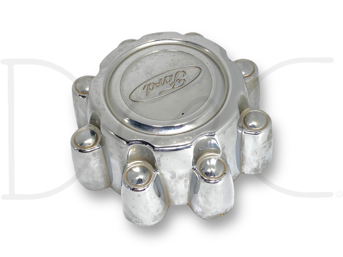 99-04 Ford F250 F350 Super Duty Wheel Center Hub Cap Hubcap Chrome OEM