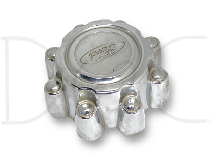 99-04 Ford F250 F350 Super Duty Wheel Center Hub Cap Hubcap Chrome OEM