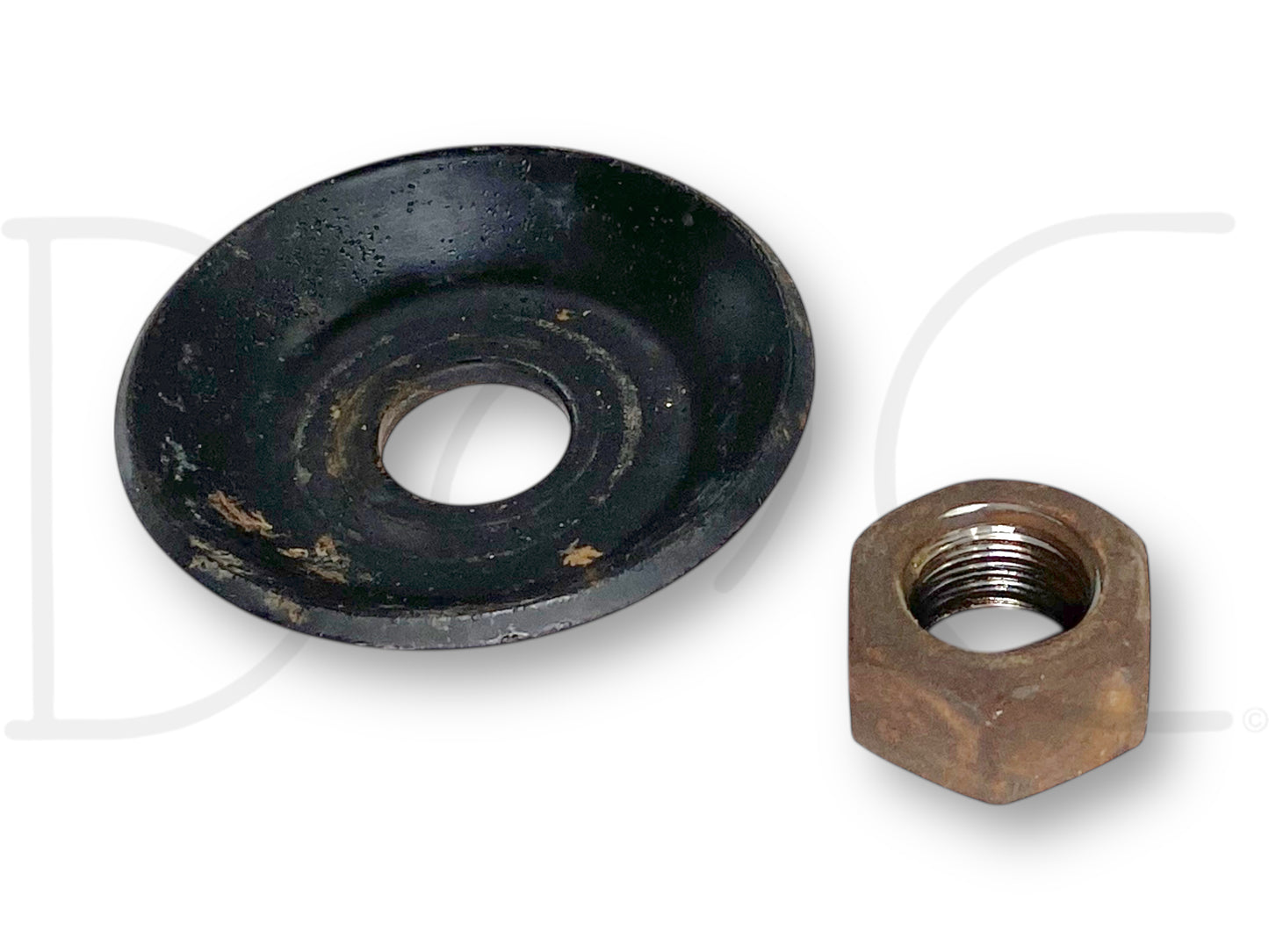 99-07 Ford F250 F350 Lower Coil Spring Retainer Washer W/ Nut 2WD
