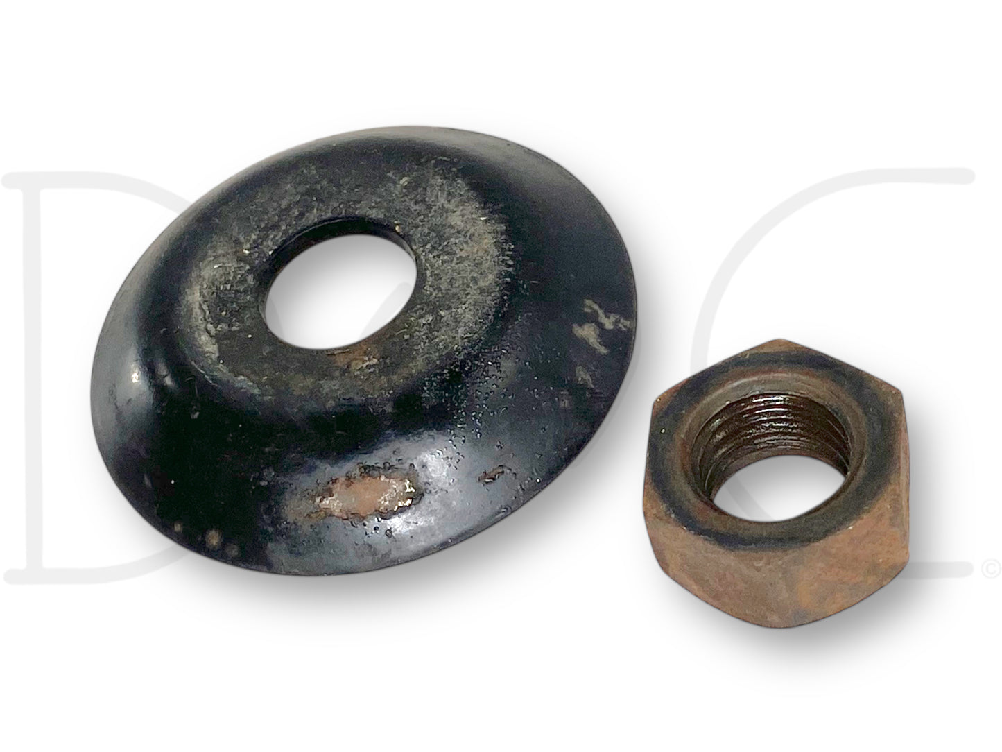 99-07 Ford F250 F350 Lower Coil Spring Retainer Washer W/ Nut 2WD