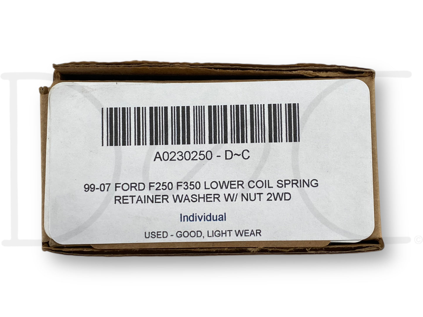 99-07 Ford F250 F350 Lower Coil Spring Retainer Washer W/ Nut 2WD