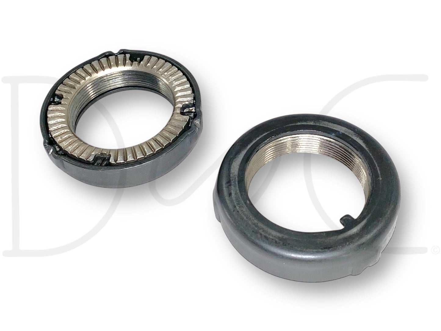 99-04 Ford F250 F350 Sterling 10.5 Rear Axle Wheel Hub Bearing Retainer Nut Set