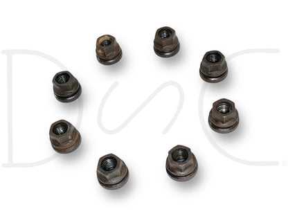 99-02 Ford F250 F350 Lug Nuts Set Of 8 Coarse Thread OEM Lug Nut Set M14-2.0