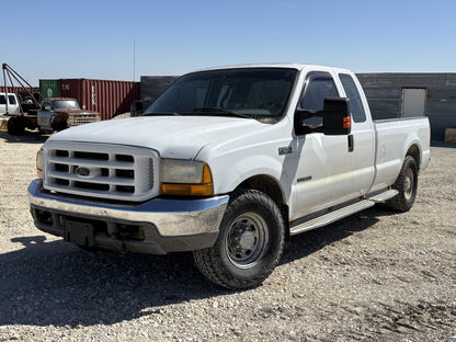 99-07 Ford F250 F350 5th Wheel Hitch Rail & Bracket Assembly