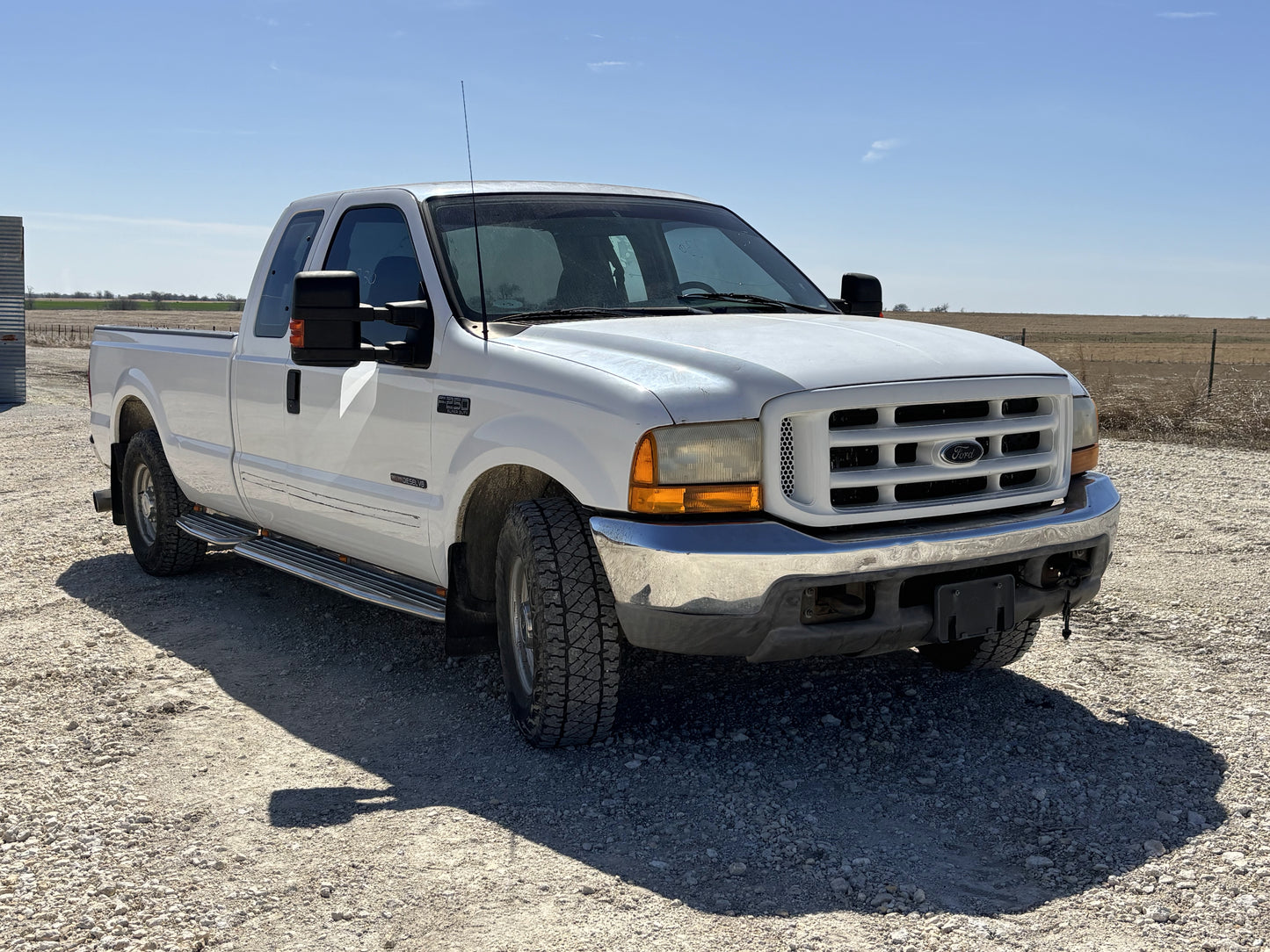 99-07 Ford F250 F350 5th Wheel Hitch Rail & Bracket Assembly