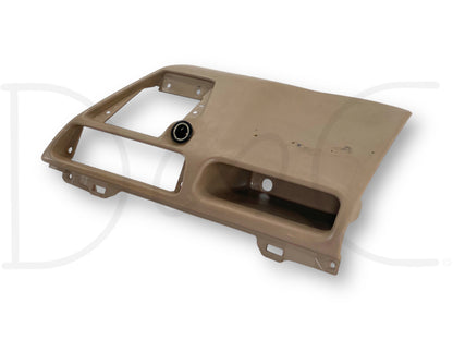 1999 Ford F250 F350 Center Lower Dash Bezel Pocket Prairie Tan *Blem*