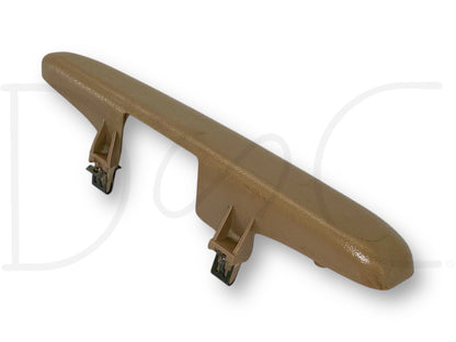 1999 Ford F250 F350 Extended Cab LH Left Upper Rear Door Latch Trim Cover Tan