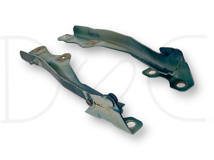 99-07 Ford F250 F350 Super Duty Hood Hinge Set Green Hood Hinges OE RH LH Pair