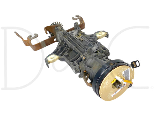05-07 Ford F250 F350 Tilt Steering Column Auto Trans W/ Key & Clockspring OE