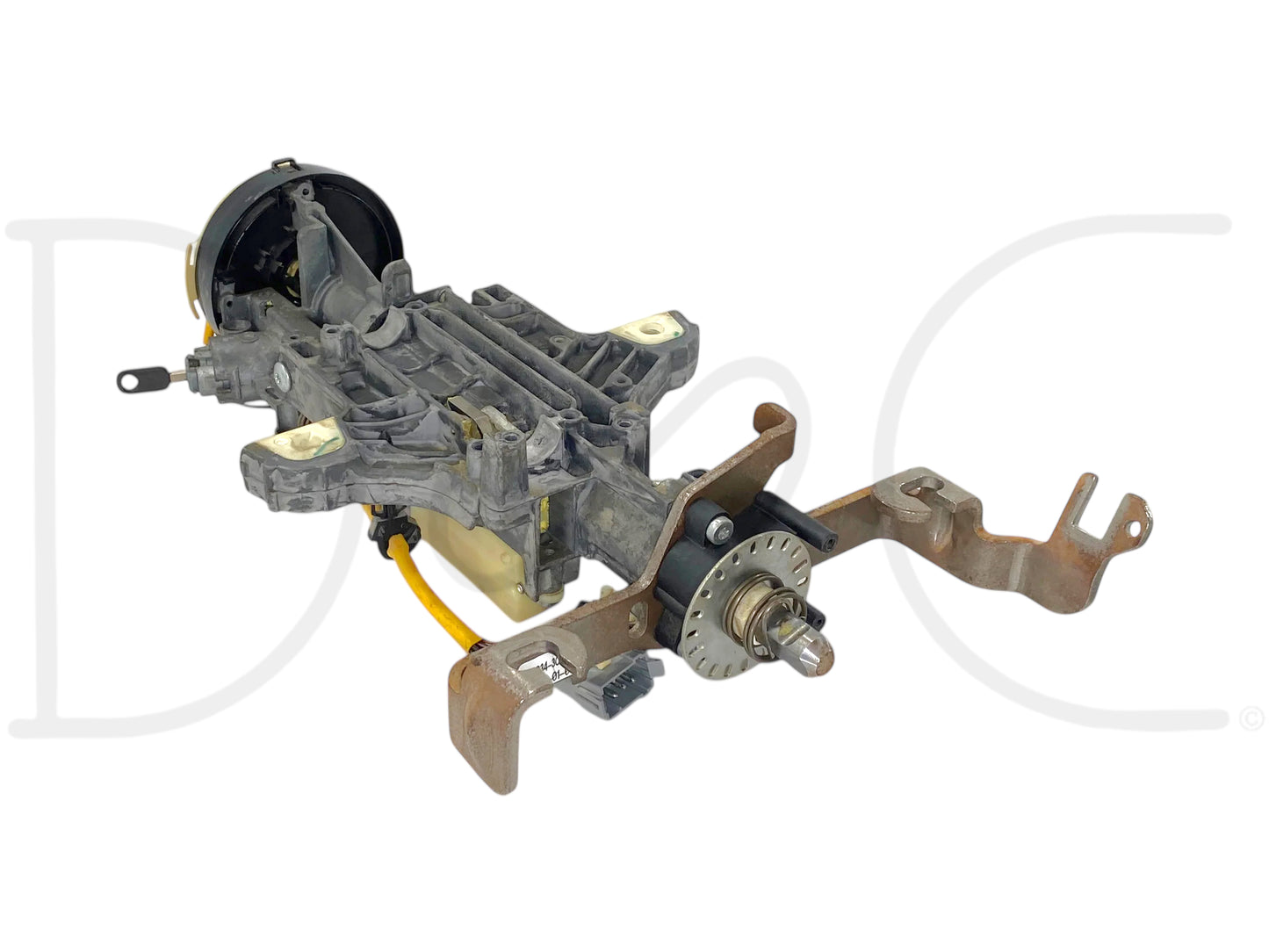 05-07 Ford F250 F350 Tilt Steering Column Auto Trans W/ Key & Clockspring OE