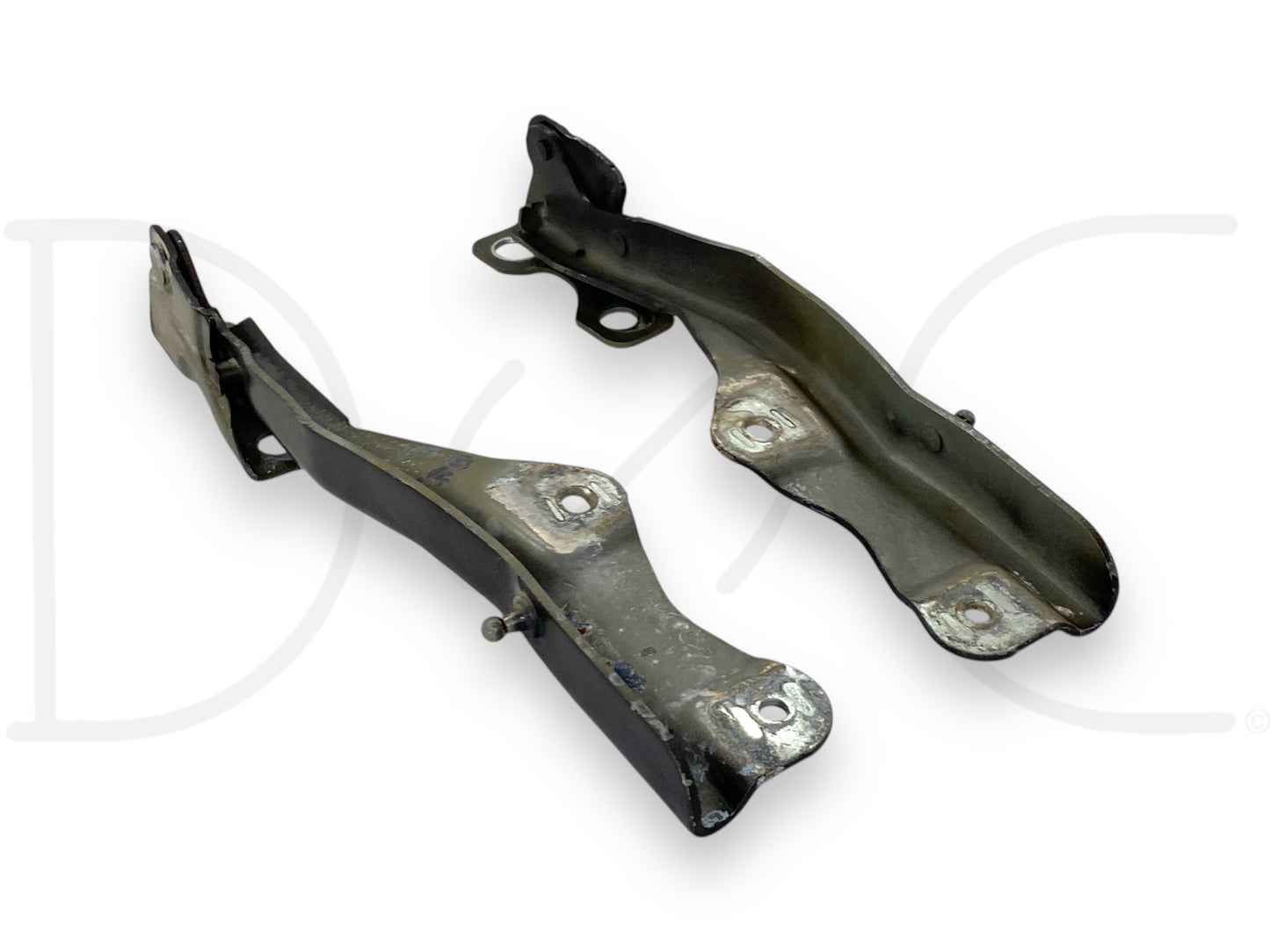 99-07 Ford F250 F350 Super Duty Hood Hinge Set Gray Hood Hinges OE RH LH Pair