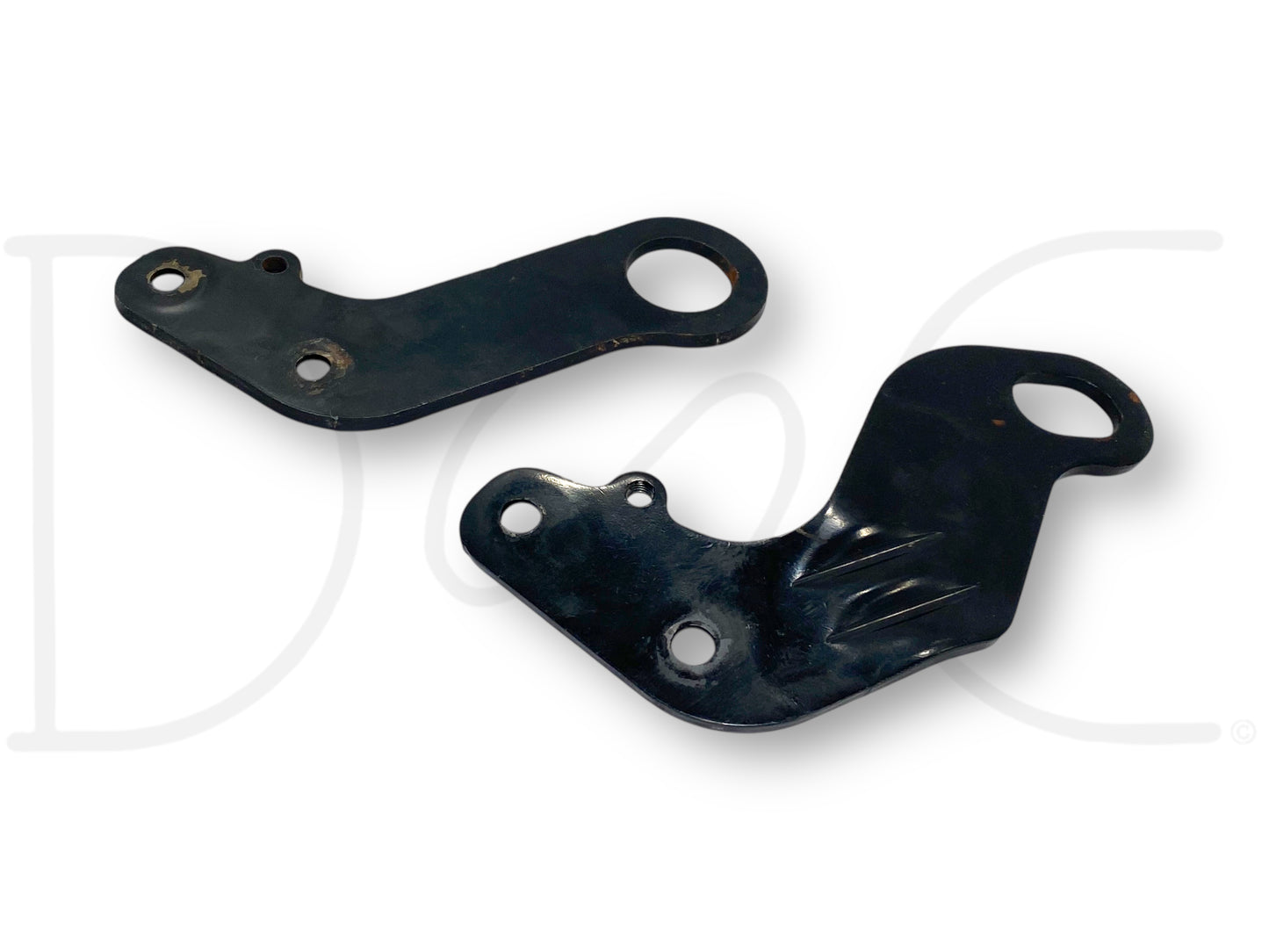 03-07 Ford F250 F350 6.0 6.0L Powerstroke Engine Lifting Eye Hook Bracket Set OE