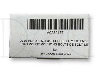 00-07 Ford F250 F350 Super Duty Extended Cab Mount Mounting Bolts OE Bolt Set