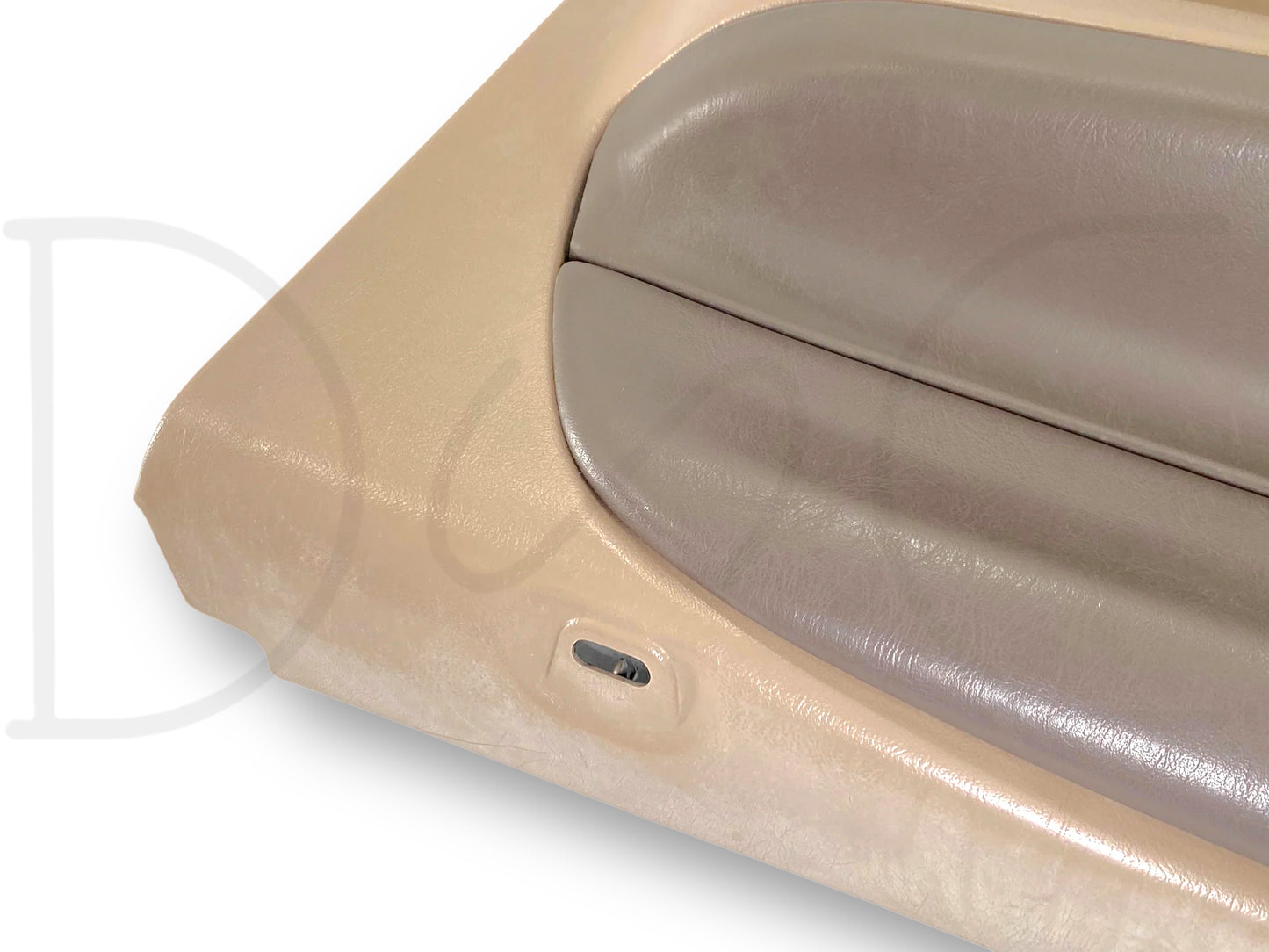 1999 Ford F250 F350 RH Right Passenger Front Door Panel Power Prairie Tan