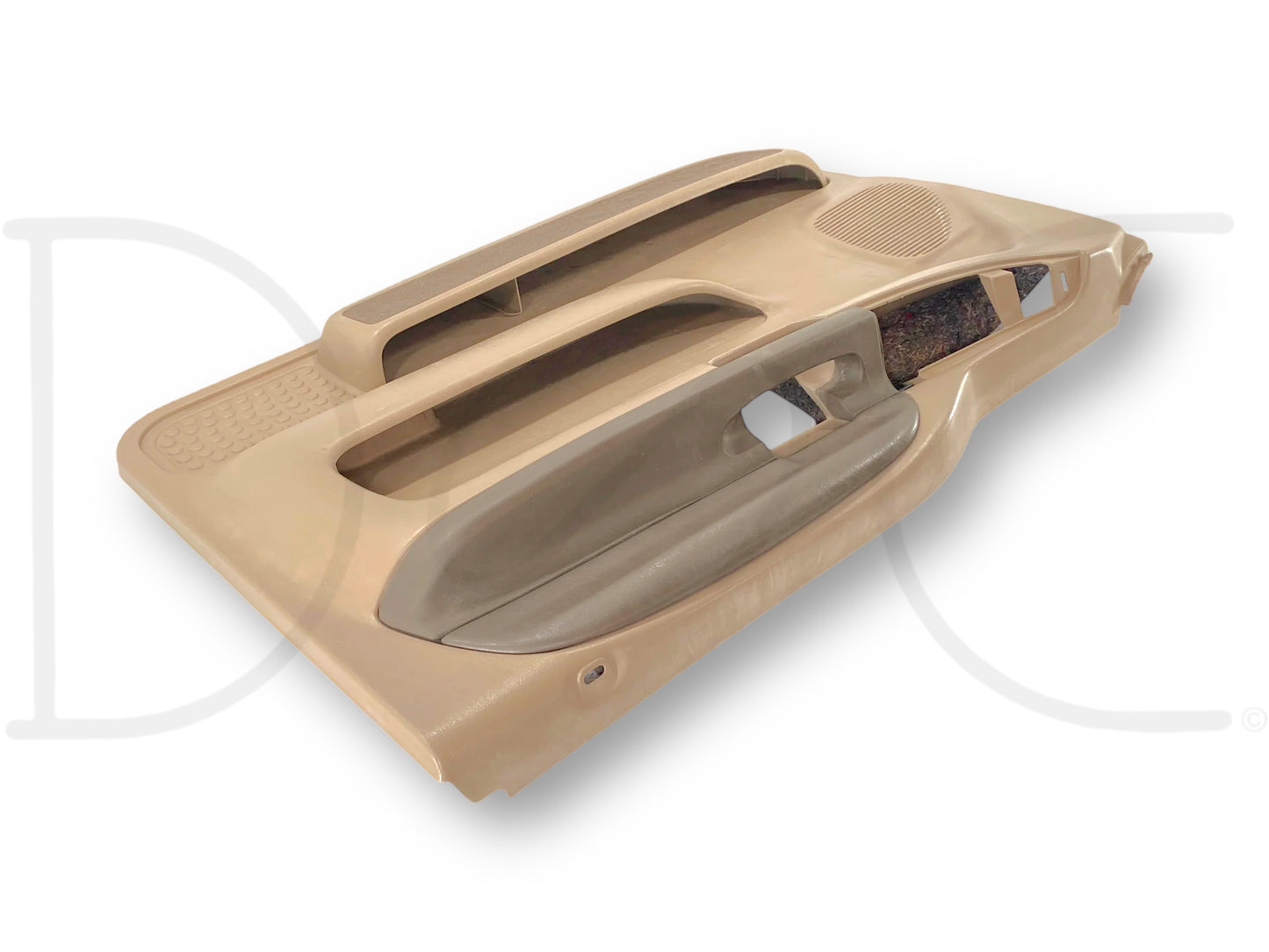 1999 Ford F250 F350 RH Right Passenger Front Door Panel Power Prairie Tan