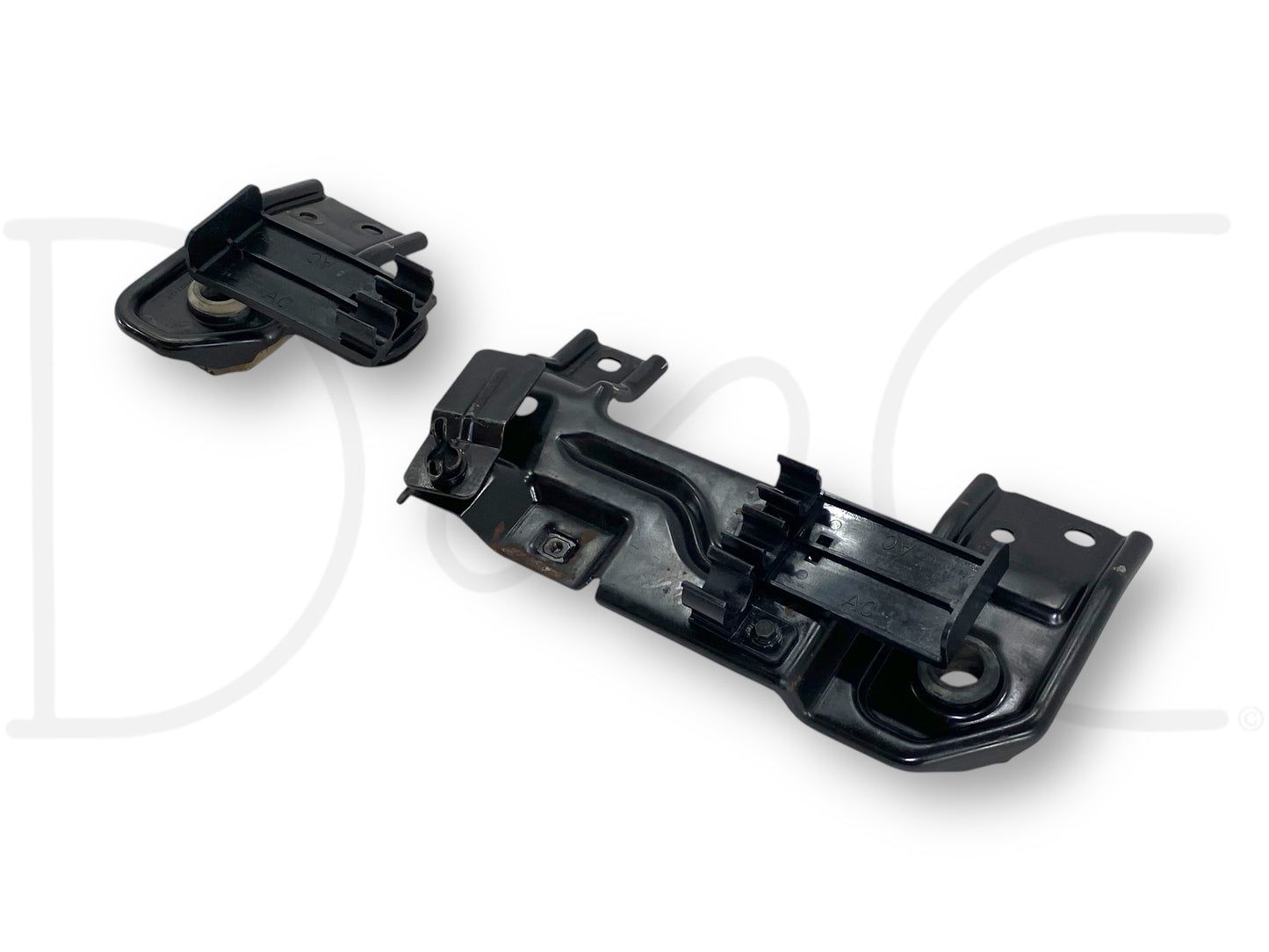 99-03 Ford F250 F350 Upper Radiator Mount Bracket Pair OE Brackets Tool Holder