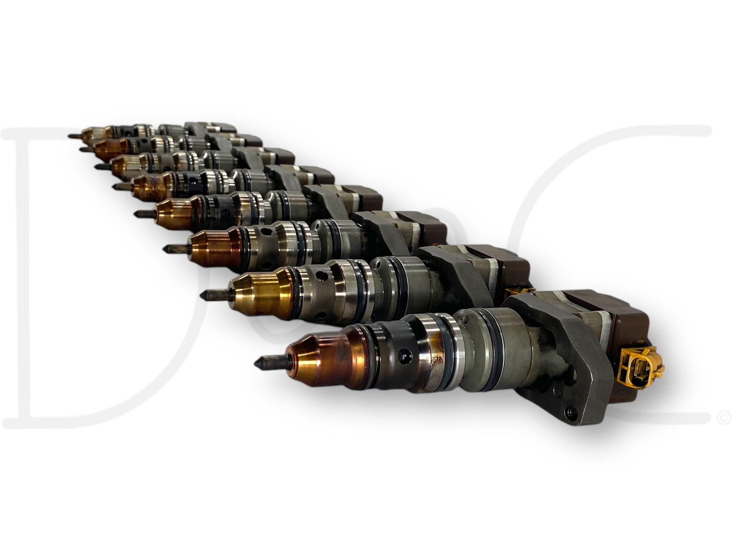 97-99 Ford 7.3 7.3L Diesel Ab Injector Set Fuel Injectors Ab1822803C1 *Cores*