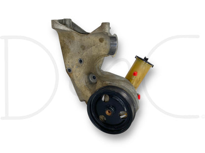 99-02 Ford F250 F350 7.3L Power Steering Pump Alternator Bracket Pulley Assembly