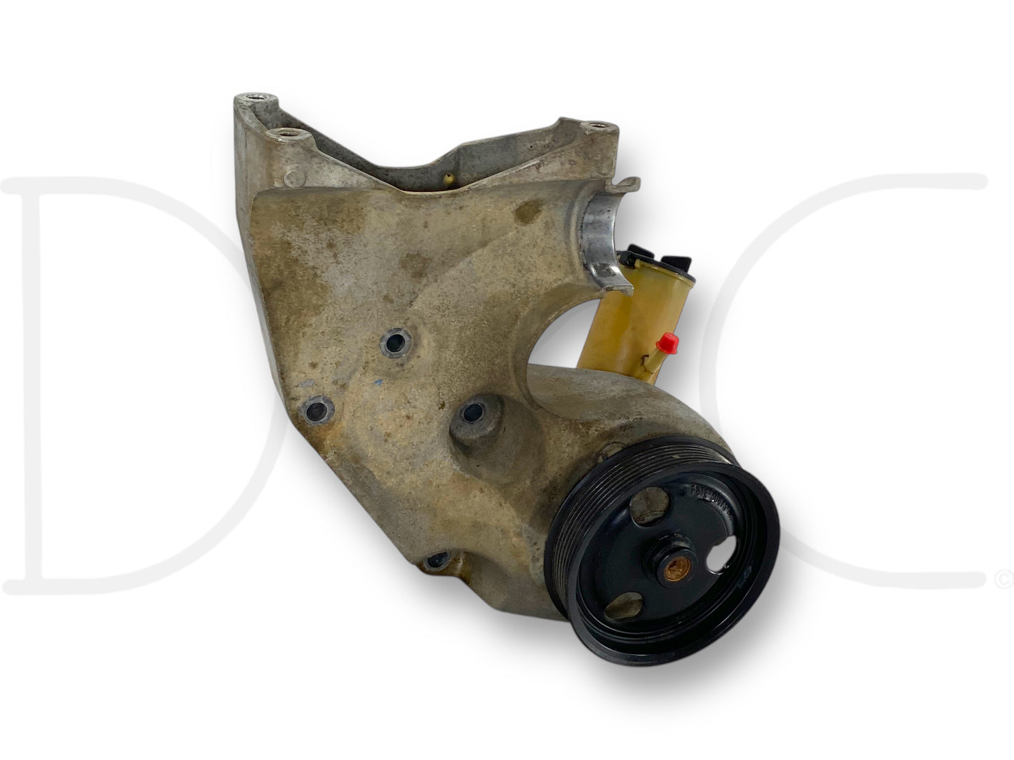 99-02 Ford F250 F350 7.3L Power Steering Pump Alternator Bracket Pulley Assembly