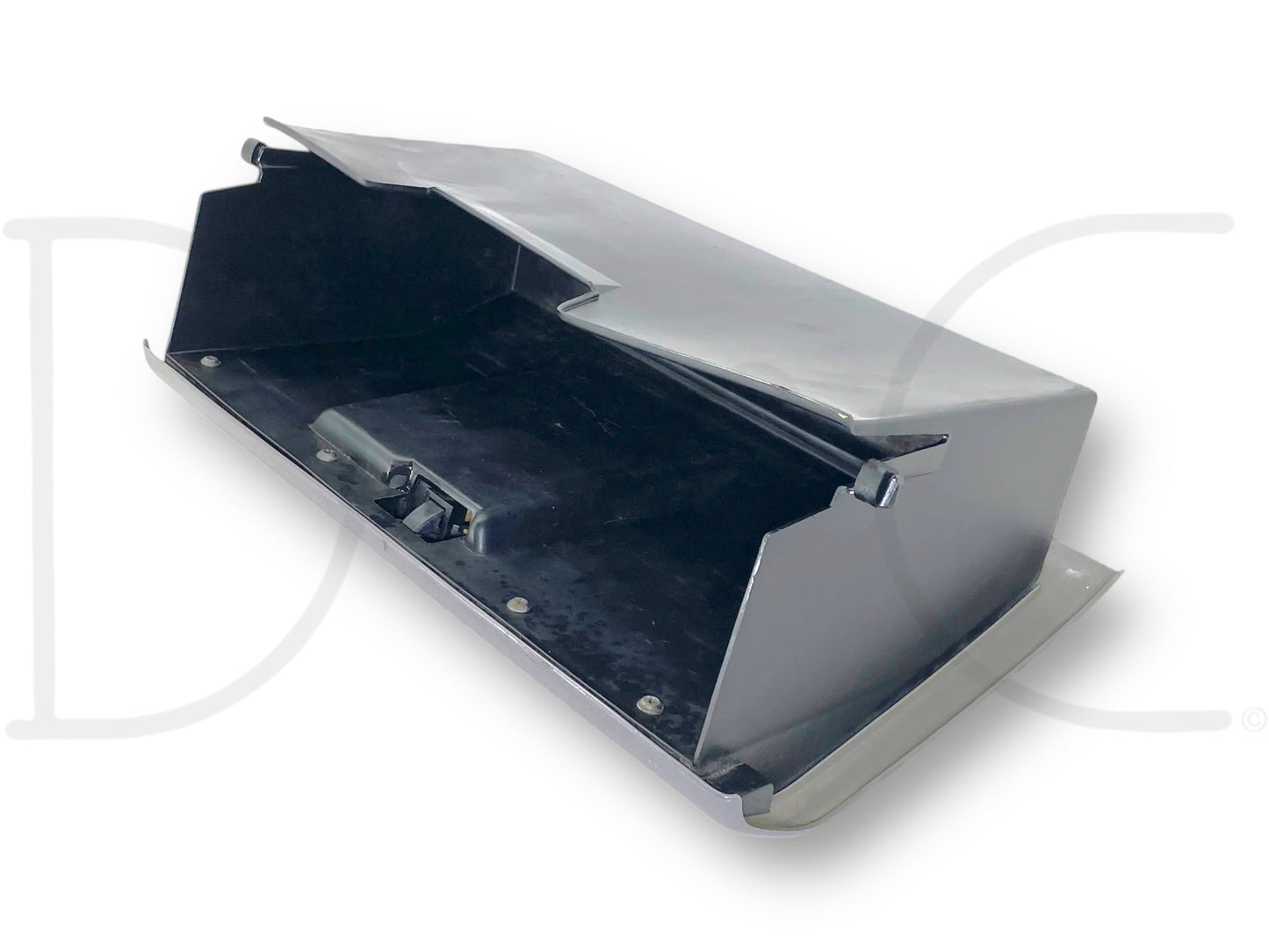 94-97 Ford F250 F350 Dash Glove Box Storage Bin Compartment Opal Gray OE