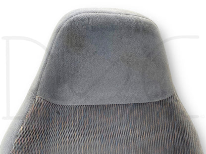 92-97 Ford F250 F350 LH Left Driver Seat Back Upper Cushion Opal Gray 40/20/40