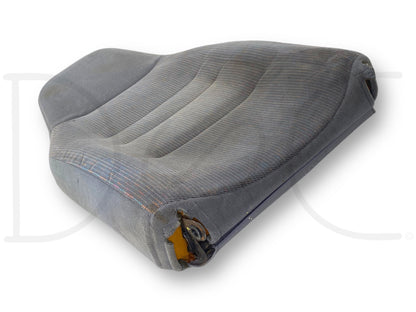 92-97 Ford F250 F350 LH Left Driver Seat Back Upper Cushion Opal Gray 40/20/40