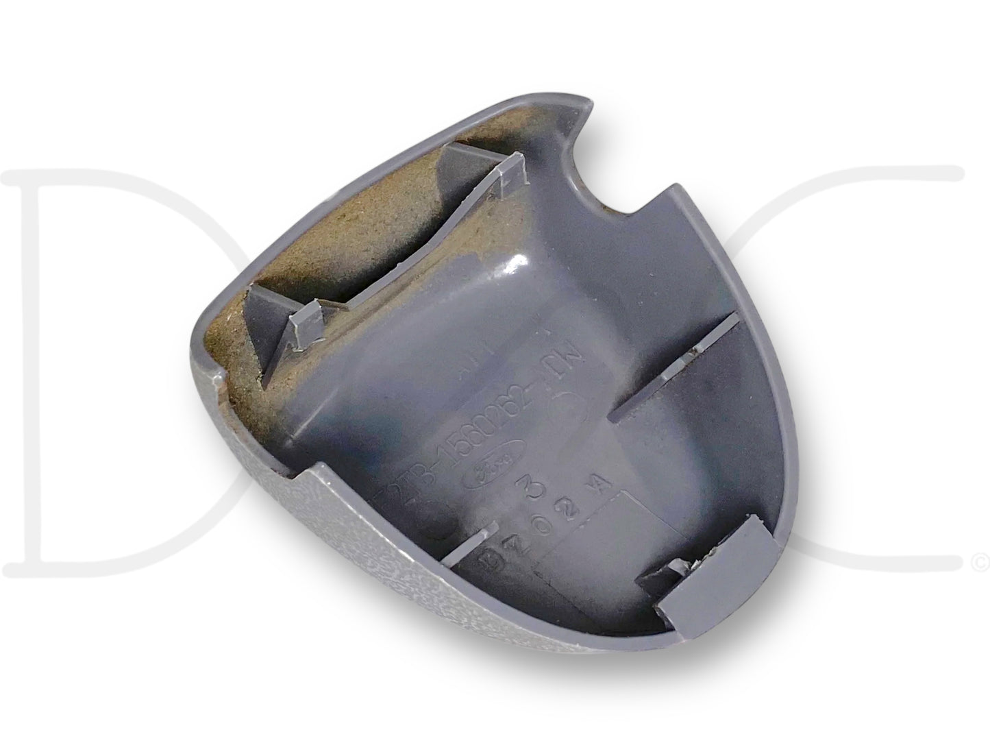 92-97 Ford F250 F350 Seat Belt Seatbelt Upper Bolt Trim Cover Opal Gray OE