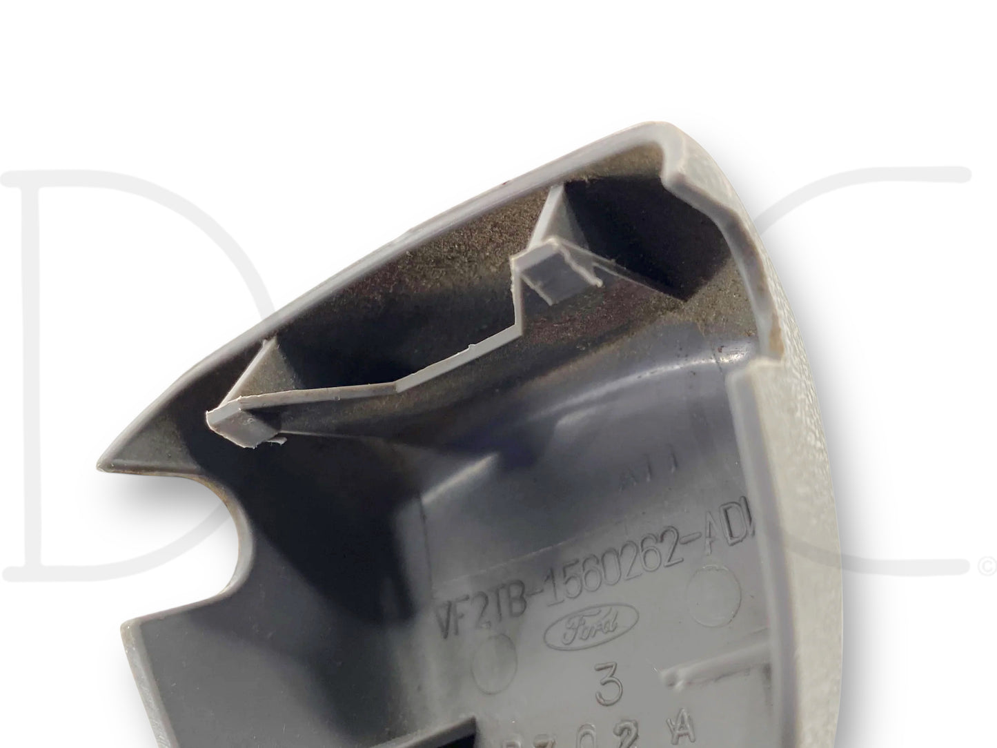 92-97 Ford F250 F350 Seat Belt Seatbelt Upper Bolt Trim Cover Opal Gray OE