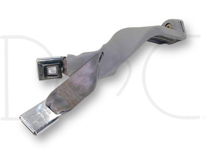 92-97 Ford F250 F350 Front Right & Center Seat Belt Seatbelt Latch Buckle Gray
