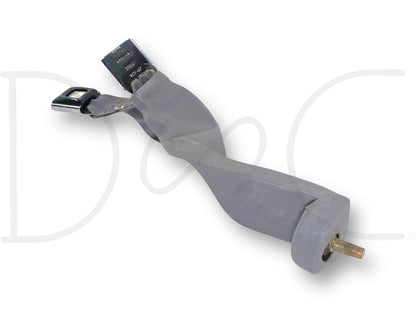 92-97 Ford F250 F350 Front Right & Center Seat Belt Seatbelt Latch Buckle Gray