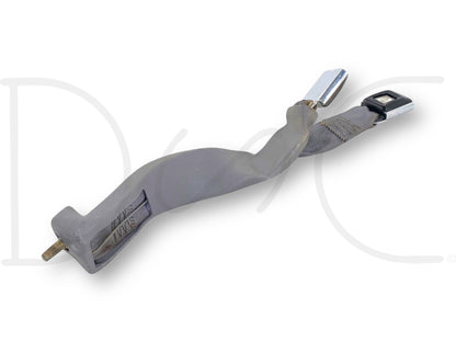 92-97 Ford F250 F350 Front Right & Center Seat Belt Seatbelt Latch Buckle Gray