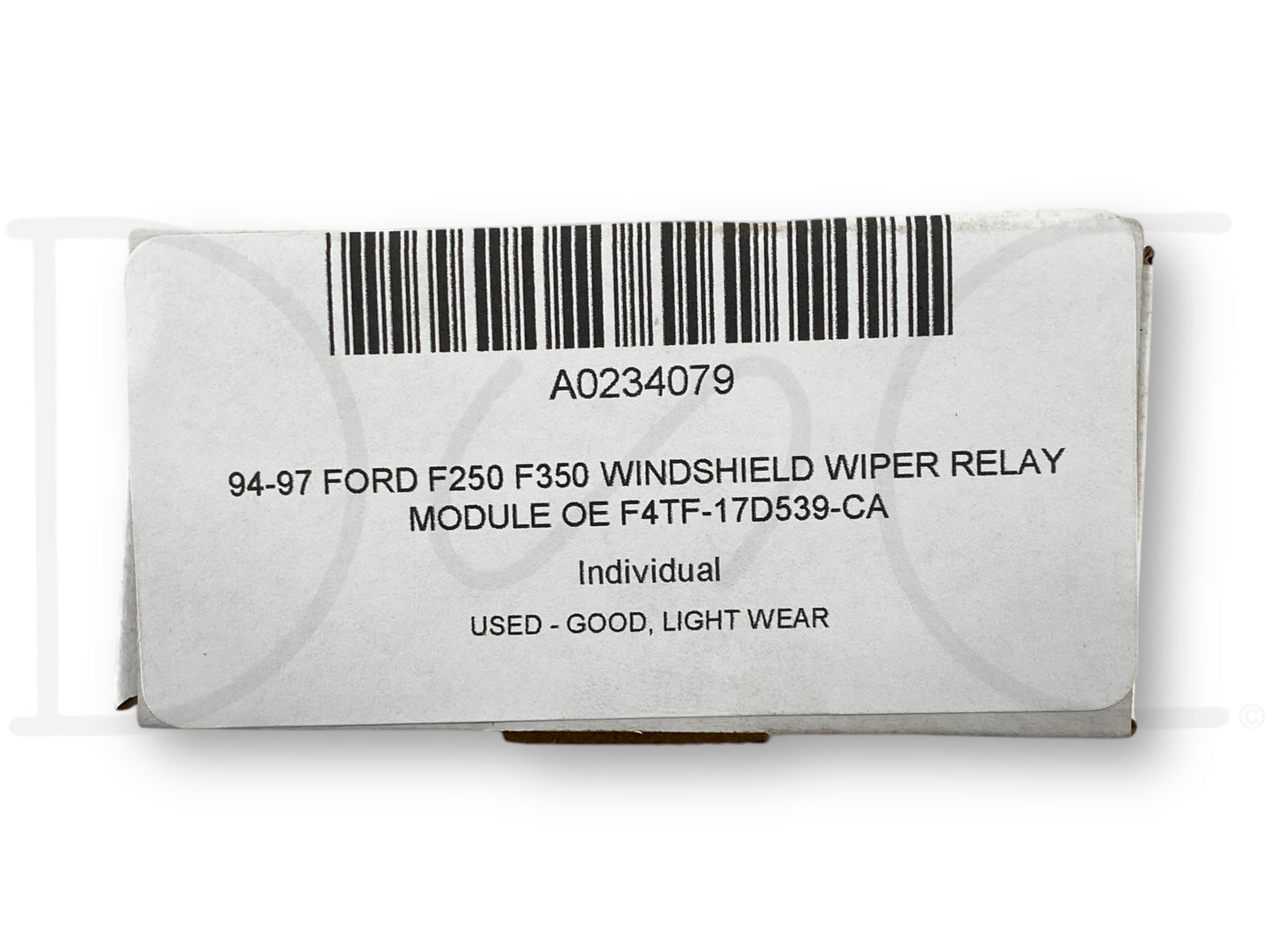 94-97 Ford F250 F350 Windshield Wiper Relay Module OE F4Tf-17D539-Ca