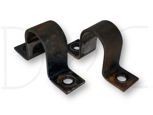 85-97 Ford F250 F350 2WD Front Sway Bar Bushing Brackets Bracket Set OE