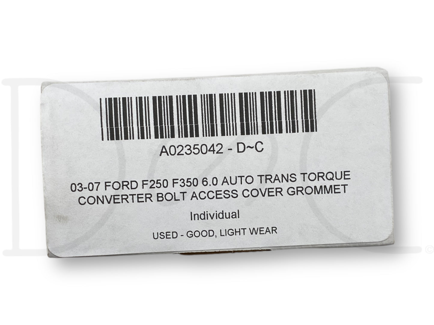 03-07 Ford F250 F350 6.0 Auto Trans Torque Converter Bolt Access Cover Grommet