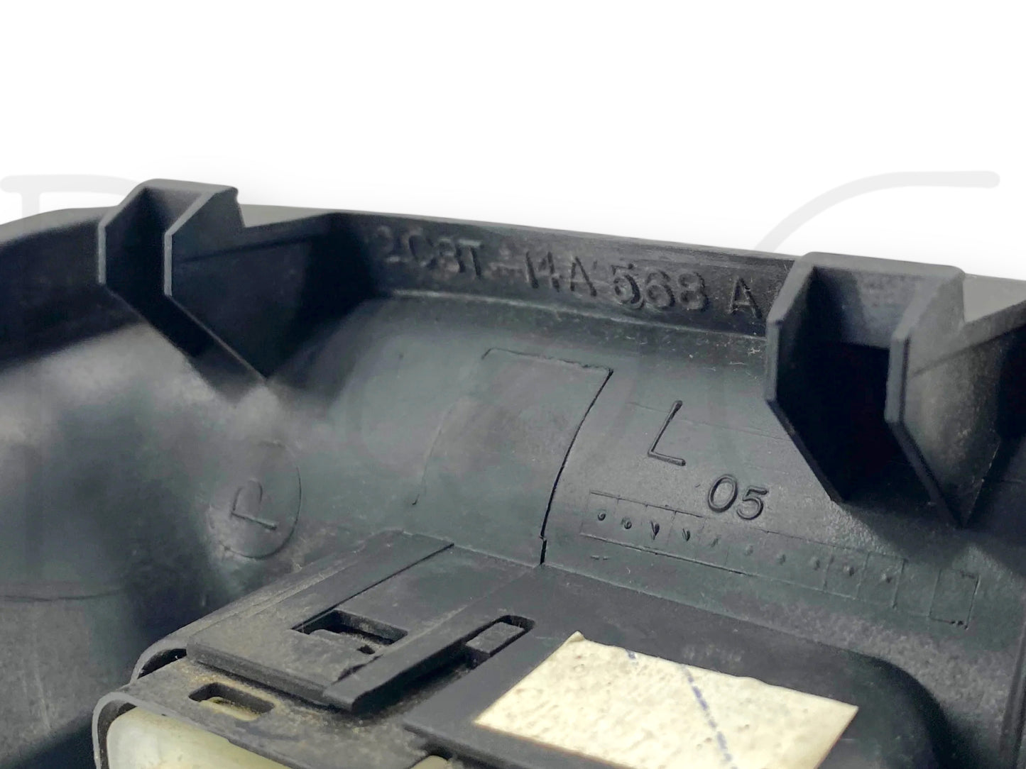 02-07 Ford F250 F350 Crew Cab LH Left Driver Rear Door Window Switch Black OEM