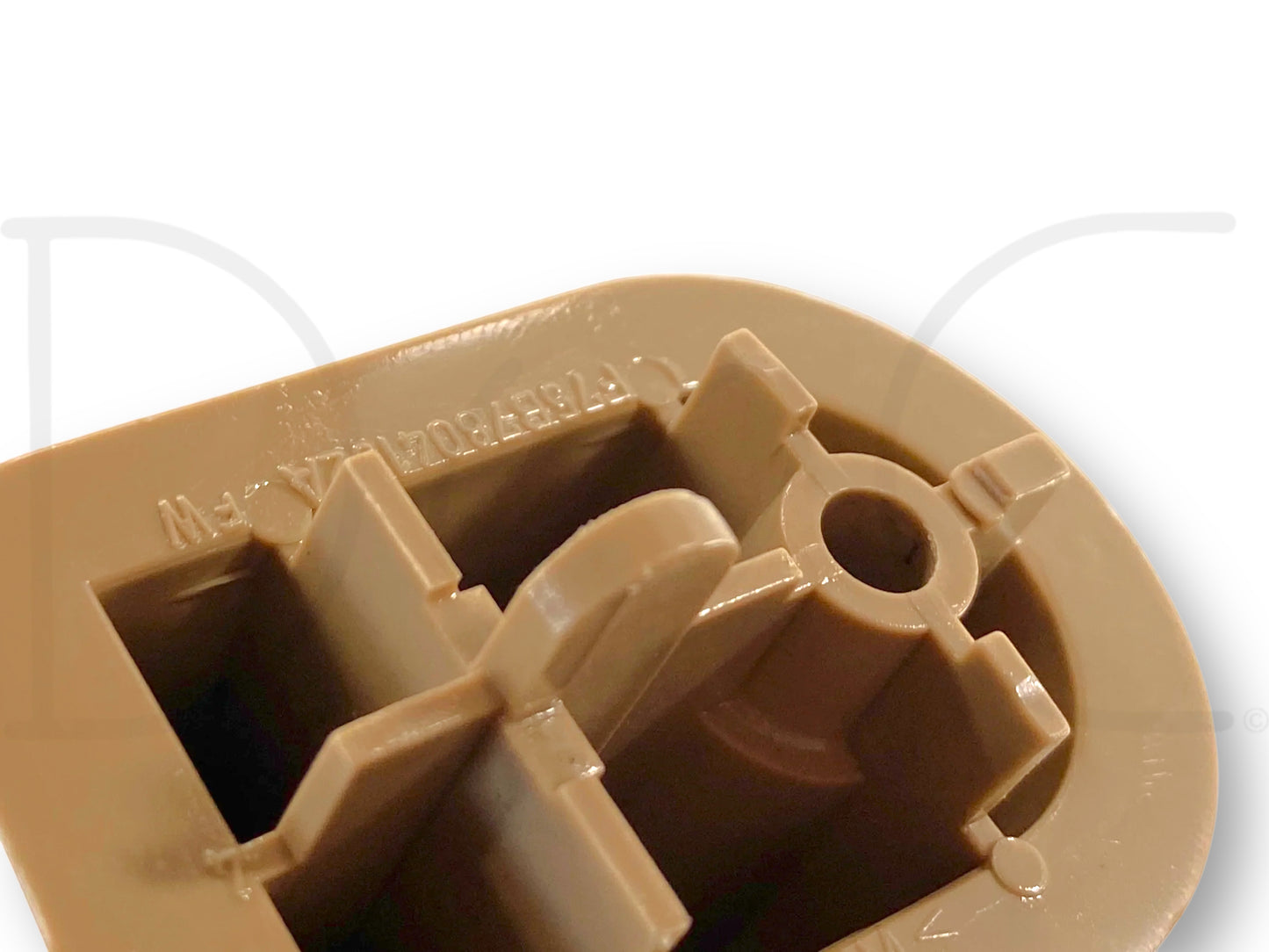 99-01 Ford F250 F350 Sun Visor Clip Retainer Pivot Tan OEM