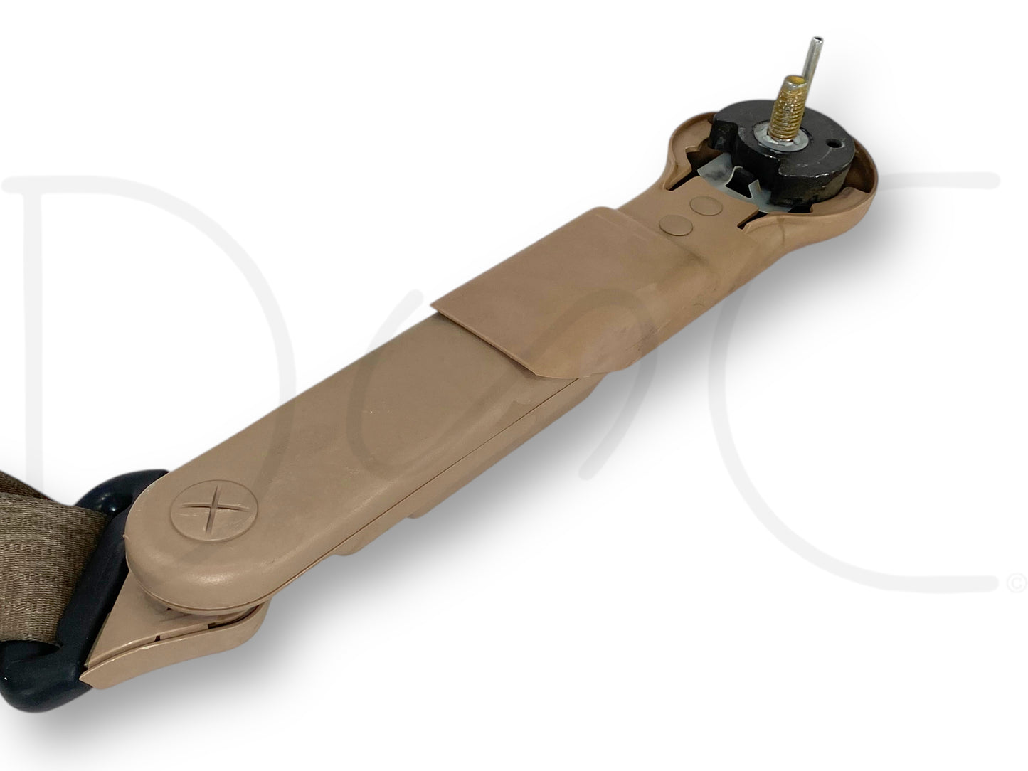 99-04 Ford F250 F350 Super Cab RH Right Passenger Front Seat Belt Seatbelt Tan