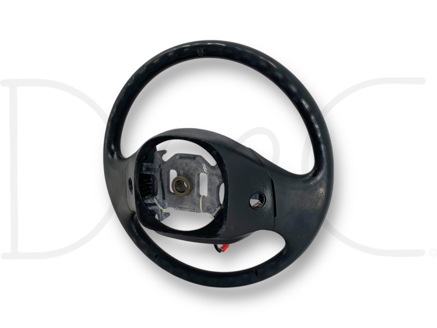 99-02 Ford F250 F350 Steering Wheel W/ Cruise Black OE F81A-3600-Faw *Blem*