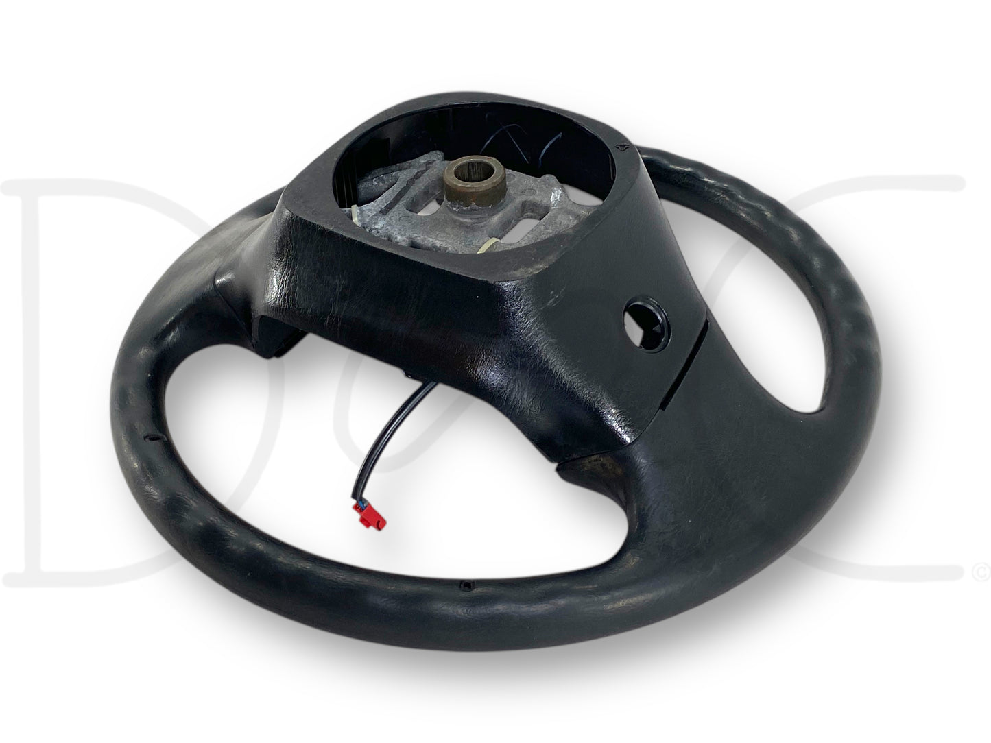 99-02 Ford F250 F350 Steering Wheel W/ Cruise Black OE F81A-3600-Faw *Blem*