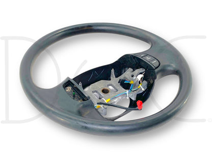 99-02 Ford F250 F350 Steering Wheel W/ Cruise Black OE F81A-3600-Faw *Blem*