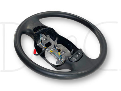 99-02 Ford F250 F350 Steering Wheel W/ Cruise Black OE F81A-3600-Faw *Blem*