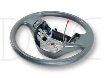 99-02 Ford F250 F350 Steering Wheel W/ Cruise Black OE F81A-3600-Faw *Blem*