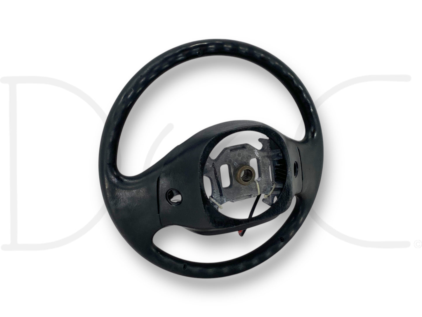 99-02 Ford F250 F350 Steering Wheel W/ Cruise Black OE F81A-3600-Faw *Blem*