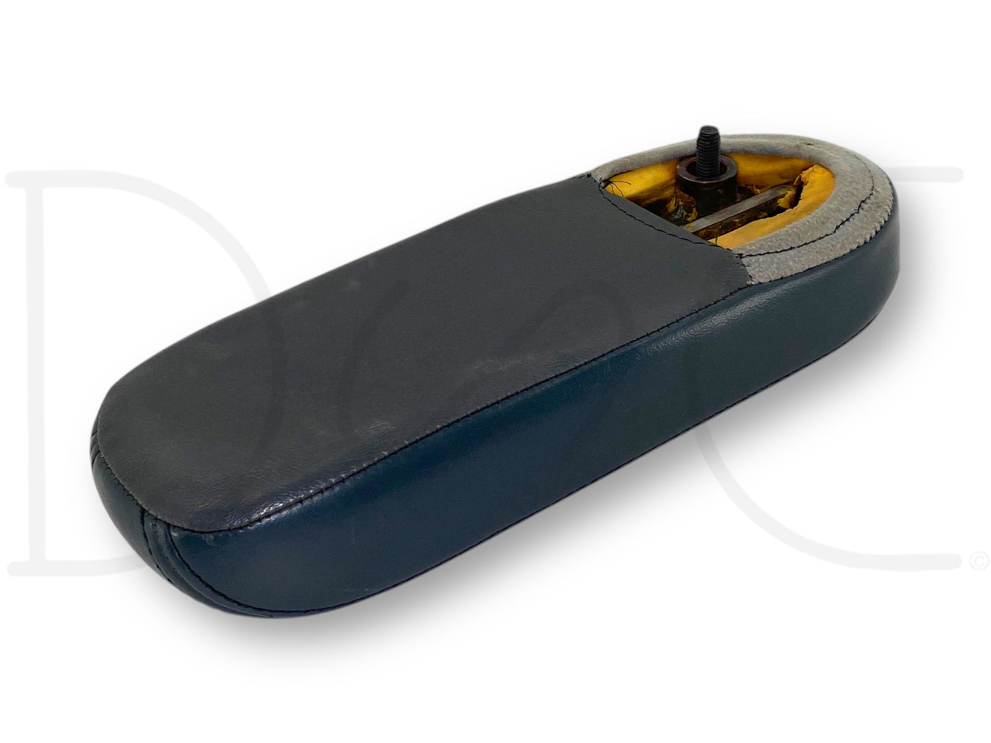 99-07 Ford F250 F350 LH Left Driver Front Seat Armrest Arm Rest Blue Vinyl OE