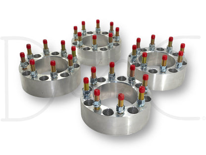 8X170 To 8X6.5" Wheel Adapter Spacer 2.5" Set Of 4 Adapters Ford F250 Super Duty