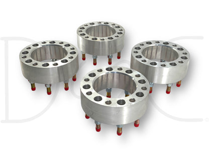 8X170 To 8X6.5" Wheel Adapter Spacer 2.5" Set Of 4 Adapters Ford F250 Super Duty