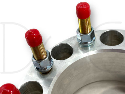 8X170 To 8X6.5" Wheel Adapter Spacer 2.5" Set Of 4 Adapters Ford F250 Super Duty